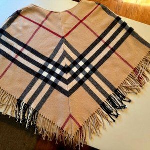 Burberry poncho
